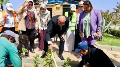 Photo of تدشين حملة تشجير واسعه بحرم جامعة ٦ اكتوبر بمناسبة أسبوع البيئة