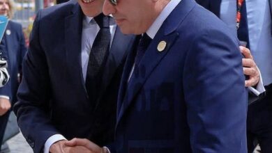 Photo of الرئيس السيسى ونظيره ماكرون يشهدان افتتاح جامعة سنجور