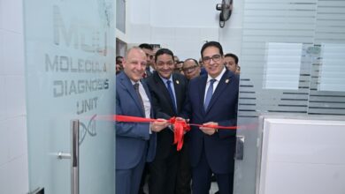 Photo of رئيس جامعة القاهرة يفتتح وحدة التشخيص الجزيئي للأمراض بكلية الطب البيطري