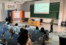 Photo of الجامعة الألمانية بالقاهرة تربط الدراسة بسوق العمل عبر ورشة متخصصة في صيدلة المستشفيات