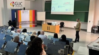 Photo of الجامعة الألمانية بالقاهرة تربط الدراسة بسوق العمل عبر ورشة متخصصة في صيدلة المستشفيات