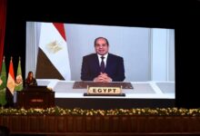 Photo of احتفالًا بيوم إفريقيا تحت قبة جامعة القاهرة …  الرئيس السيسي يشيد  بمكانة جامعة القاهرة ودورها التاريخي في بناء الإنسان الإفريقي