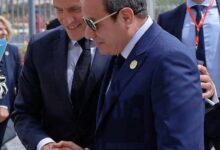 Photo of الرئيس السيسى ونظيره ماكرون يشهدان افتتاح جامعة سنجور
