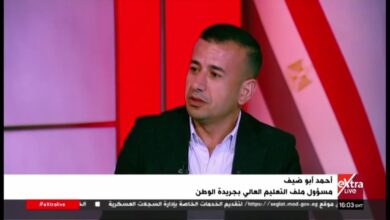 Photo of الكاتب الصحفي أحمد أبوضيف: تدويل التعليم يعزز مكانة مصر الإقليمية ويطور جودة الجامعات