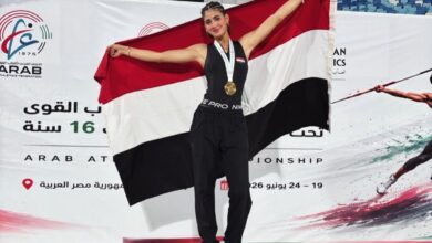 Photo of الطالبة ريم تامر بآداب عين شمس تتوج بذهبية البطولة العربية لألعاب القوى تحت 23 عامًا
