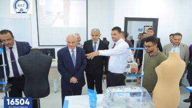 Photo of كلية الفنون بجامعة الريادة تستقبل اللجنة الخماسية وطلاب الثانوية العامة