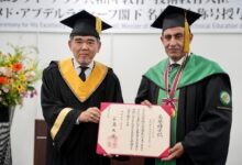 Photo of جامعة هيروشيما تمنح السيد محمد عبد اللطيف وزير التربية والتعليم درجة الدكتوراه الفخرية تقديرًا لما حققه في منظومة التعليم المصرية