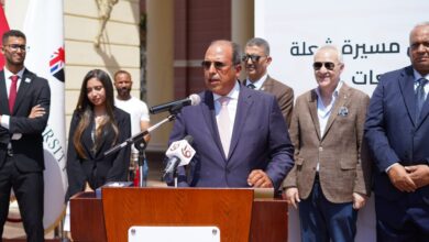 Photo of الجامعة البريطانية في مصر تستضيف مسيرة شعلة الدورة الثانية عشرة من بطولة الألعاب الأفريقية للجامعات.. وتحتفي بأبطالها الرياضيين