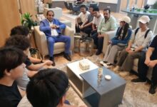 Photo of رئيس جامعة بورسعيد يستقبل 7 طلاب صينيين من جامعة شاندونغ للتدريب على اللغة العربية.. ويؤكد: الجامعة ترحب بالطلاب من مختلف دول العالم