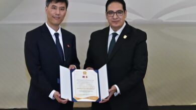 Photo of جامعة شنغهاي للدراسات الدولية (SISU) تمنح الدكتور محمد سامي عبدالصادق لقب «الأستاذية الفخرية»