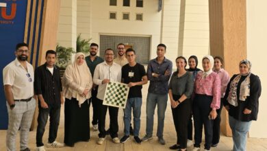 Photo of جامعة مصر الجديدة تعلن الفائزين في مسابقة الشطرنج بمشاركة طلاب من مختلف الكليات